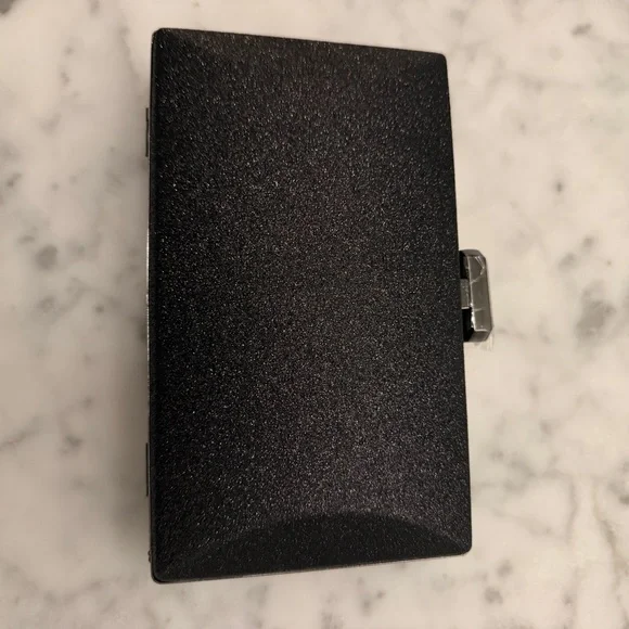 Black Rhinestone Clutch - Picture 2 of 3